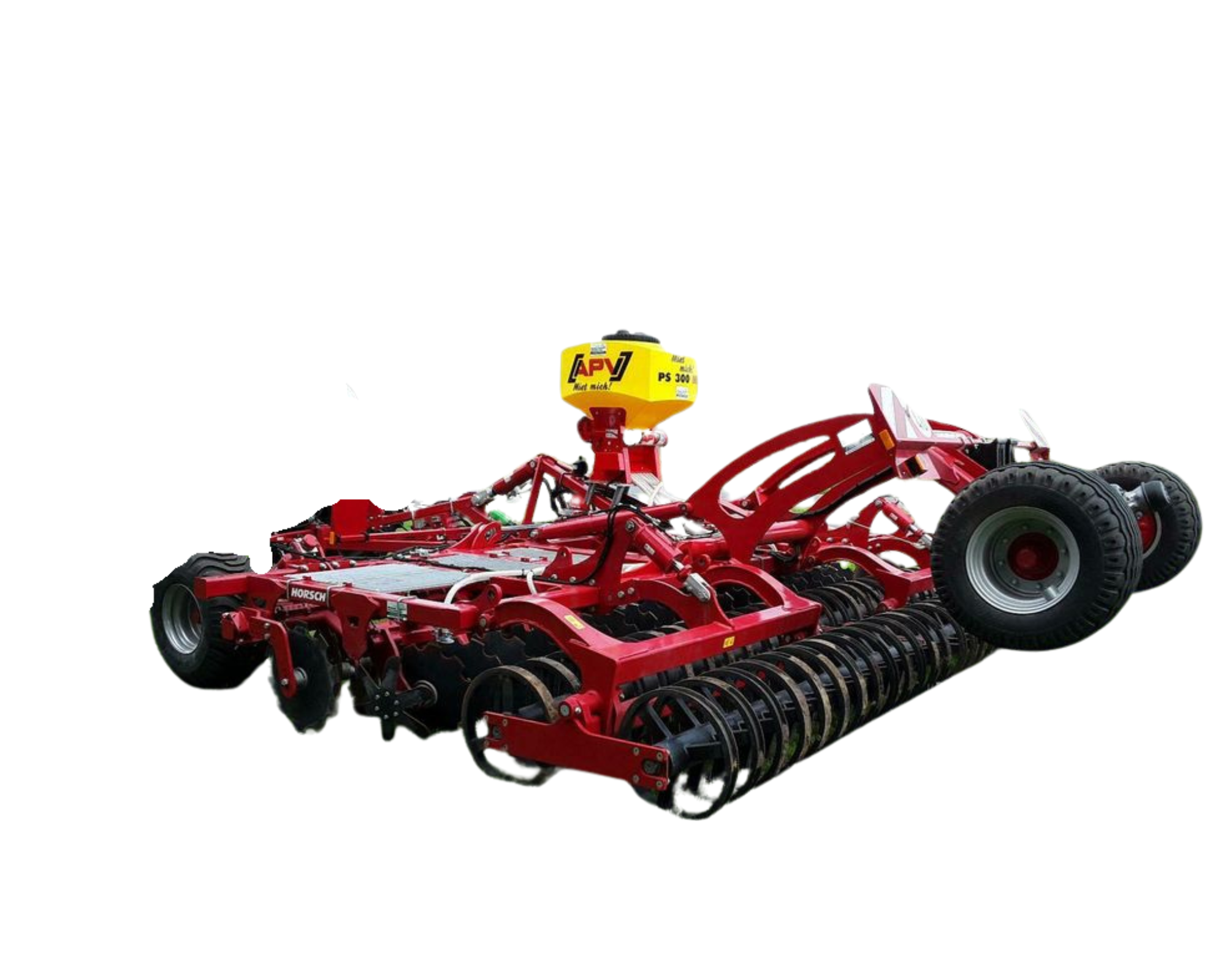Kurzscheibenegge Horsch Joker 5RT mit APV Streuer PS300